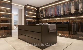 Indrukwekkende moderne nieuwbouwvilla met adembenemend uitzicht te koop in het exclusieve El Madroñal, Benahavis - Marbella 775280 