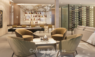 Indrukwekkende moderne nieuwbouwvilla met adembenemend uitzicht te koop in het exclusieve El Madroñal, Benahavis - Marbella 775291 