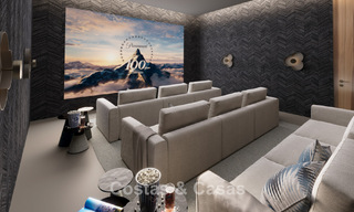 Indrukwekkende moderne nieuwbouwvilla met adembenemend uitzicht te koop in het exclusieve El Madroñal, Benahavis - Marbella 775294 