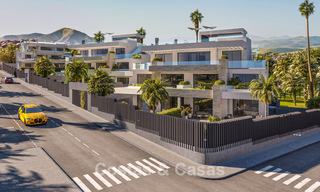 Nieuw op de markt. Stijlvolle boutique appartementen te koop op loopafstand van het strand met zeezicht in West Estepona 775434 
