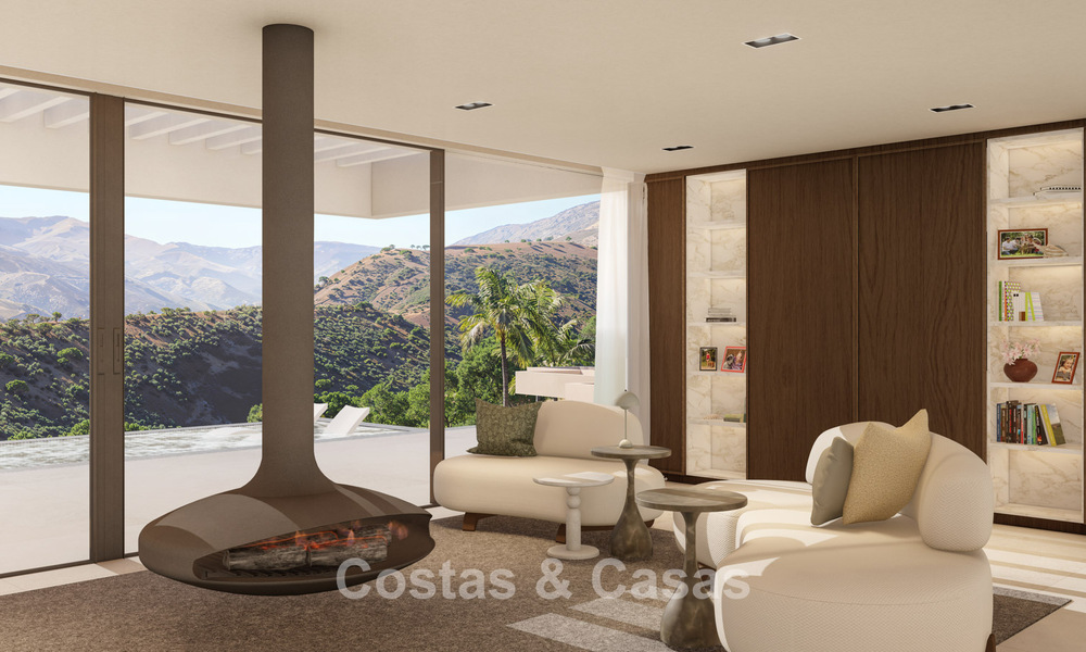 Prachtige villa in eigentijdse mediterrane stijl te koop in een omsloten woonresort in Benahavis - Marbella 775522