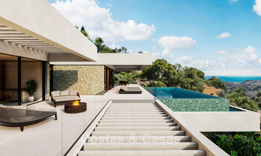 Prachtige villa in eigentijdse mediterrane stijl te koop in een omsloten woonresort in Benahavis - Marbella 775528