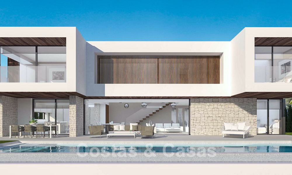 Eigentijdse nieuwbouwvilla te koop in een golfresort in Mijas aan de Costa del Sol 775624