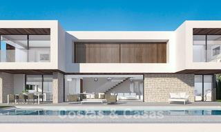 Eigentijdse nieuwbouwvilla te koop in een golfresort in Mijas aan de Costa del Sol 775624 