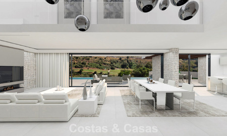 Eigentijdse nieuwbouwvilla te koop in een golfresort in Mijas aan de Costa del Sol 775625
