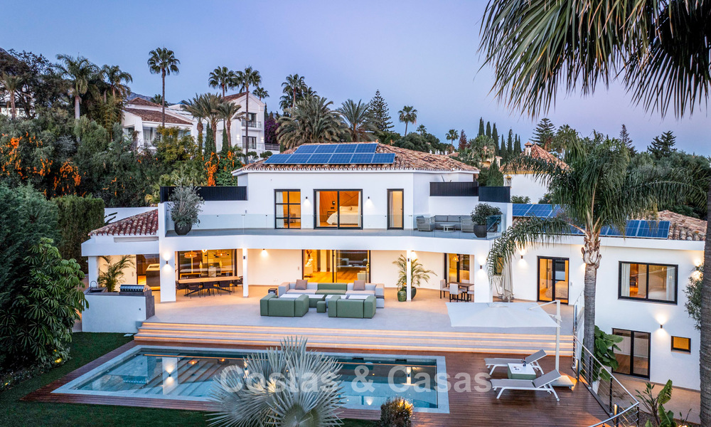 Moderne mediterrane villa met eigentijdse invloeden te koop aan Marbella’s Golden Mile 775637