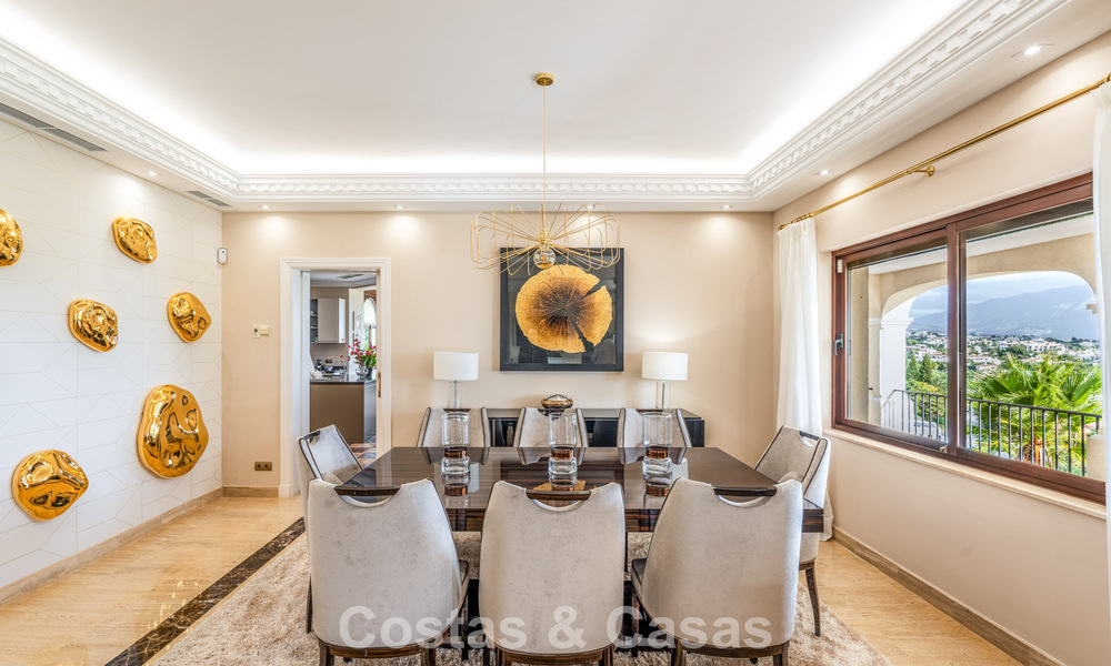Royale Mediterrane luxevilla met veel slaapkamers en spectaculaire vergezichten te koop in Benahavis - Marbella 775664
