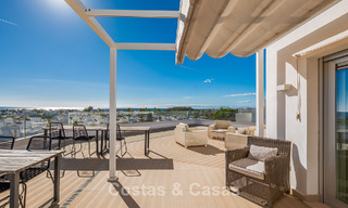 Beachside, eigentijds penthouse met groot solarium te koop in een modern complex in San Pedro, Marbella 775804 