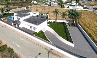 Nieuwbouw villaproject te koop dichtbij het strand en alle voorzieningen van Estepona centrum 775847 