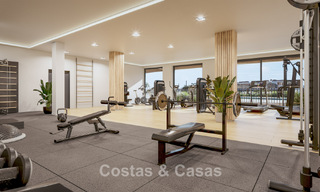 Duurzame nieuwe appartementen met zeezicht te koop op loopafstand van het strand in West-Estepona 775823 