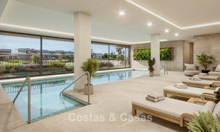 Duurzame nieuwe appartementen met zeezicht te koop op loopafstand van het strand in West-Estepona 775824 