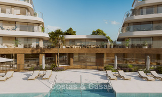 Duurzame nieuwe appartementen met zeezicht te koop op loopafstand van het strand in West-Estepona 775831 