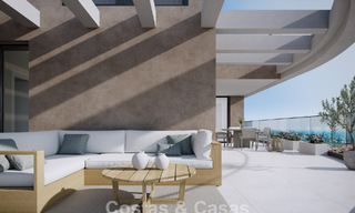 Duurzame nieuwe appartementen met zeezicht te koop op loopafstand van het strand in West-Estepona 775840 
