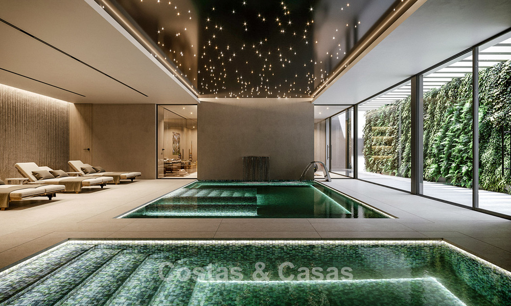 Elegante off-plan appartementen te koop op een steenworp van een grote blauwe lagune aan de Costa del Sol 776171