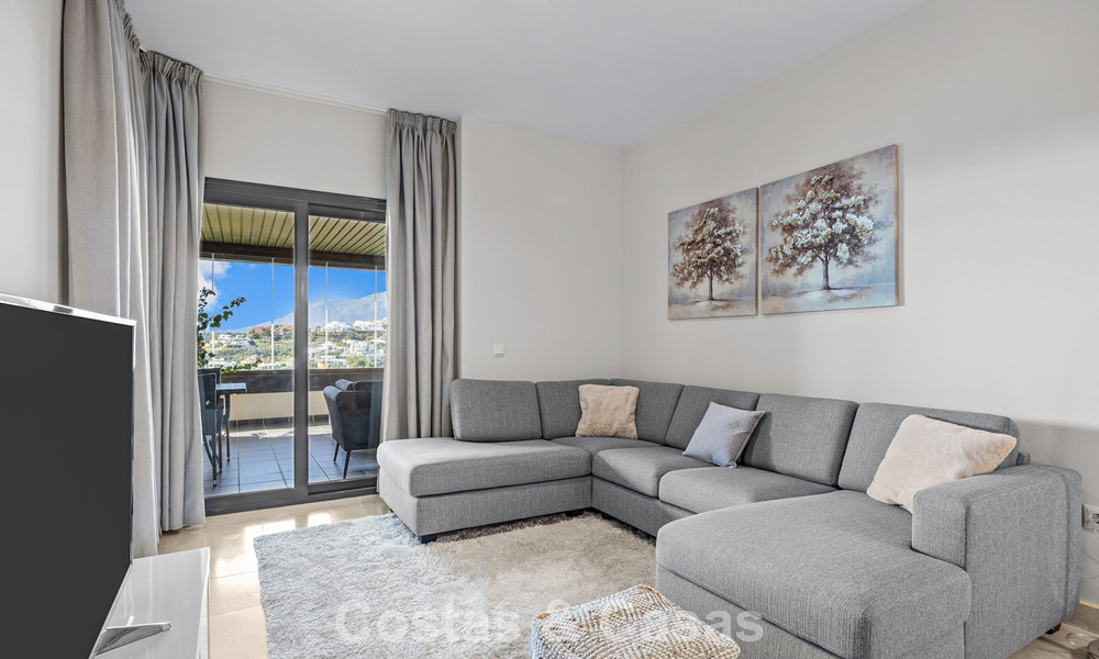 Luxe appartement te koop in het vooraanstaand 5* Los Flamingos Golfresort op de New Golden Mile, Marbella - Benahavis 776128