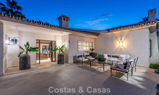 Instapklare luxevilla met een moderne mediterrane bouwstijl te koop in Nueva Andalucia’s golfvallei, Marbella 776262 