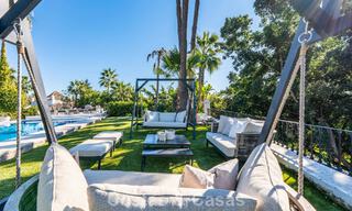 Instapklare luxevilla met een moderne mediterrane bouwstijl te koop in Nueva Andalucia’s golfvallei, Marbella 776272 