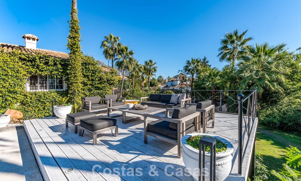 Instapklare luxevilla met een moderne mediterrane bouwstijl te koop in Nueva Andalucia’s golfvallei, Marbella 776275