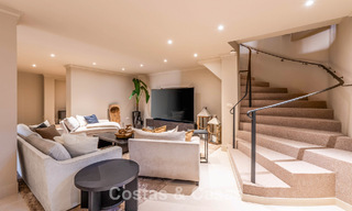 Instapklare luxevilla met een moderne mediterrane bouwstijl te koop in Nueva Andalucia’s golfvallei, Marbella 776295 