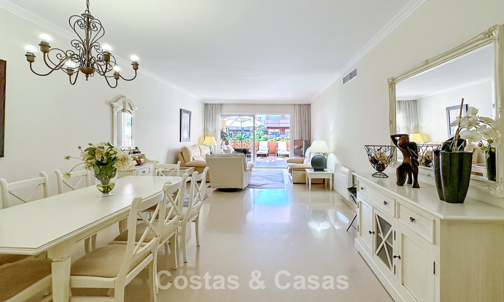 Beachside, begane grond appartement te koop op wandelafstand van het strand en Puerto Banus, Marbella 776349
