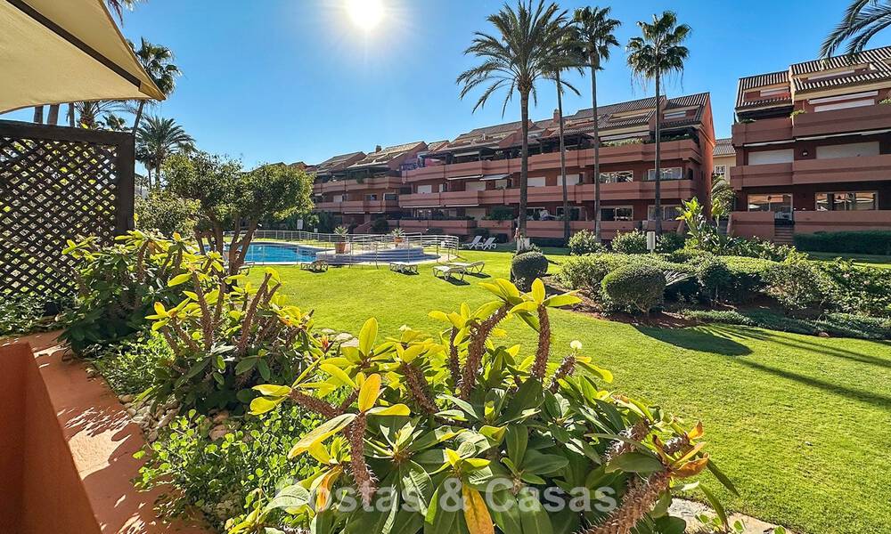 Beachside, begane grond appartement te koop op wandelafstand van het strand en Puerto Banus, Marbella 776359