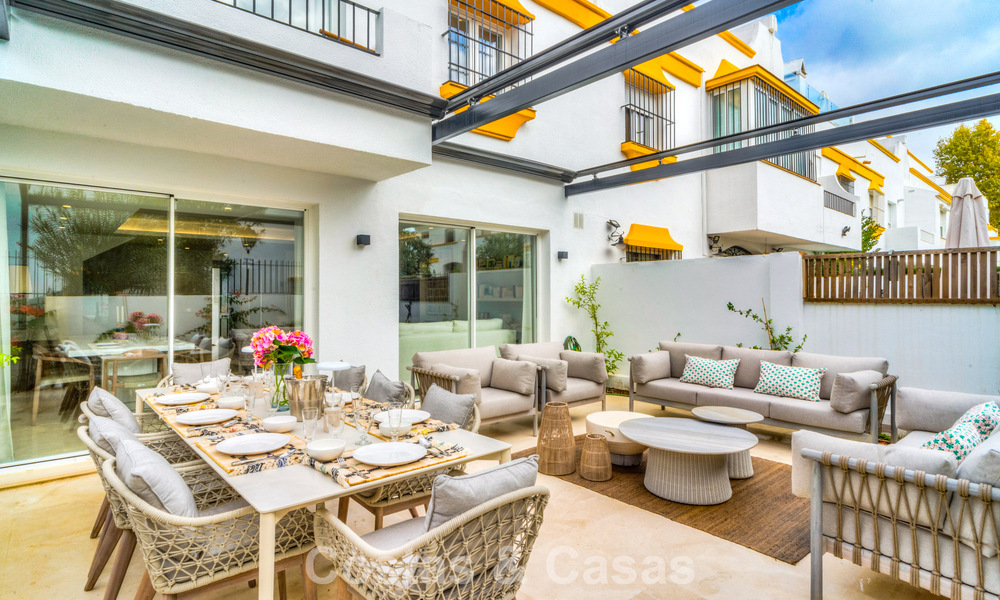 Halfvrijstaande woning te koop op enkele meters van het strand op de Golden Mile van Marbella 776470