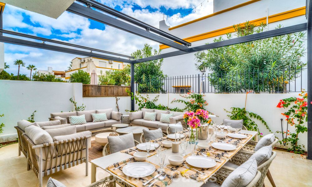 Halfvrijstaande woning te koop op enkele meters van het strand op de Golden Mile van Marbella 776471