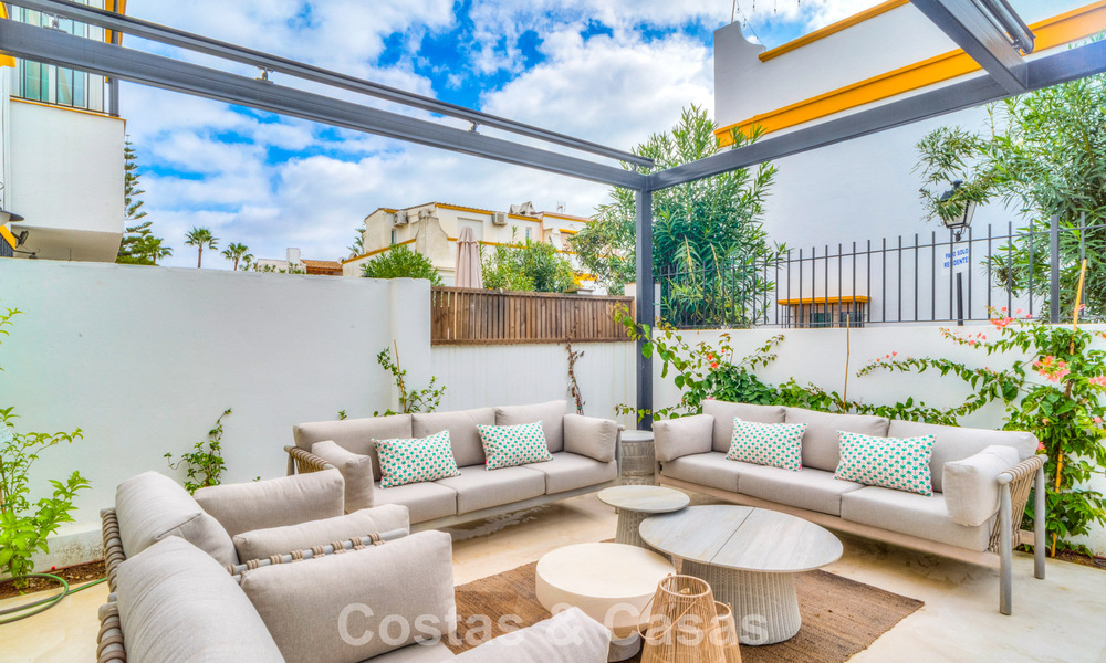 Halfvrijstaande woning te koop op enkele meters van het strand op de Golden Mile van Marbella 776472