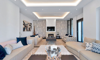 Luxueuze villa in mediterrane stijl te koop in een gated community omgeven door natuur in Marbella - Benahavis 776517 