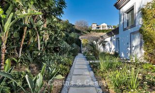 Luxueuze villa in mediterrane stijl te koop in een gated community omgeven door natuur in Marbella - Benahavis 776540 