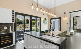 Luxueuze villa in mediterrane stijl te koop in een gated community omgeven door natuur in Marbella - Benahavis 805721 