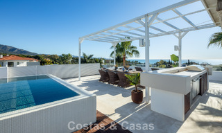 Eigentijdse luxevilla te koop, in een exclusieve, afgeschermde woonwijk op Marbella’s prestigieuze Golden Mile 776699 