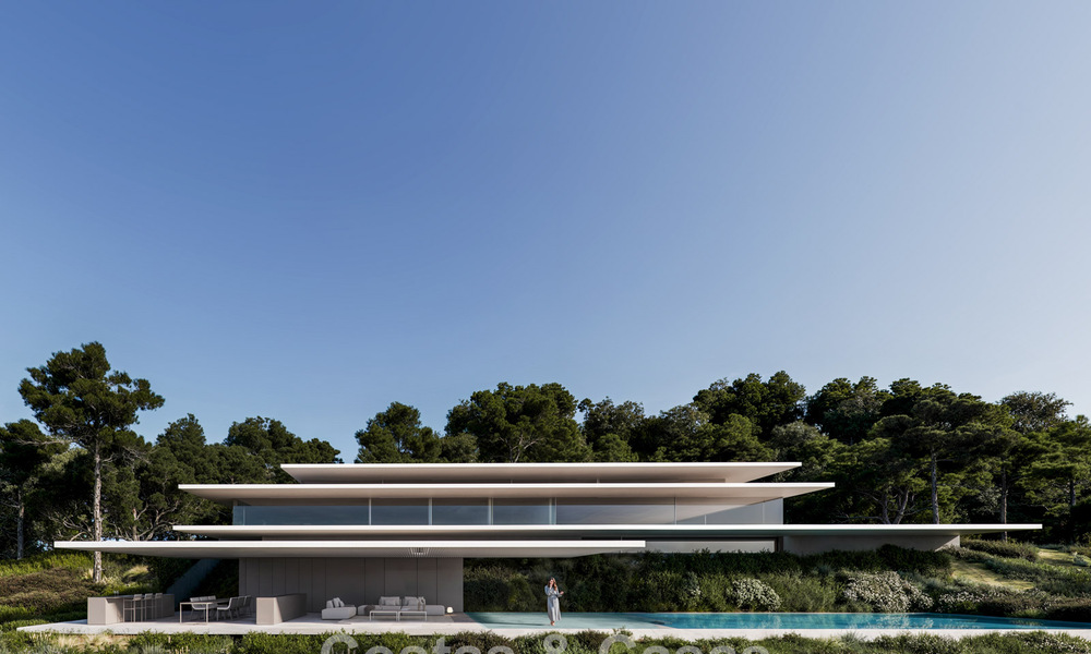 Spectaculair meesterwerk met futuristisch ontwerp te koop, in een permanent bewaakte gemeenschap van Sotogrande, Costa del Sol 776667