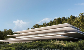 Spectaculair meesterwerk met futuristisch ontwerp te koop, in een permanent bewaakte gemeenschap van Sotogrande, Costa del Sol 776668 