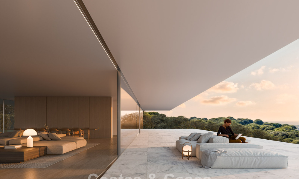 Spectaculair meesterwerk met futuristisch ontwerp te koop, in een permanent bewaakte gemeenschap van Sotogrande, Costa del Sol 776671