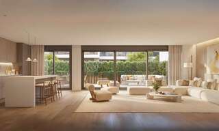 Stijlvolle nieuwbouwappartementen te koop op loopafstand van alle voorzieningen en het strand in Nueva Andalucia, Marbella 776784 