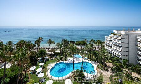 Gerenoveerd luxe appartement te koop in Gran Marbella aan het strand op de Golden Mile / Centrum van Marbella 777189