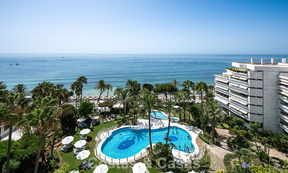Gerenoveerd luxe appartement te koop in Gran Marbella aan het strand op de Golden Mile / Centrum van Marbella 777189