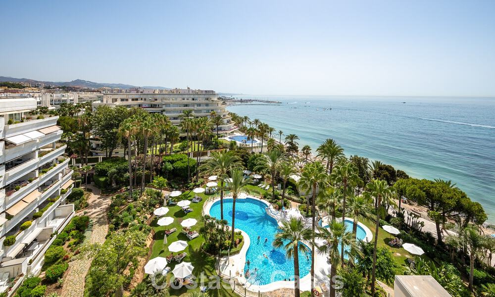 Gerenoveerd luxe appartement te koop in Gran Marbella aan het strand op de Golden Mile / Centrum van Marbella 777193