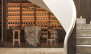 Bouwgrond met geavanceerd villaproject te koop dicht bij alle voorzieningen op de befaamde Golden Mile van Marbella 777093 