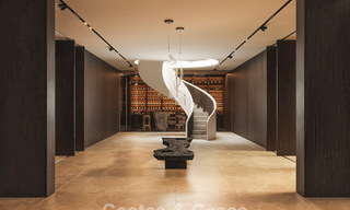 Bouwgrond met geavanceerd villaproject te koop dicht bij alle voorzieningen op de befaamde Golden Mile van Marbella 777094 