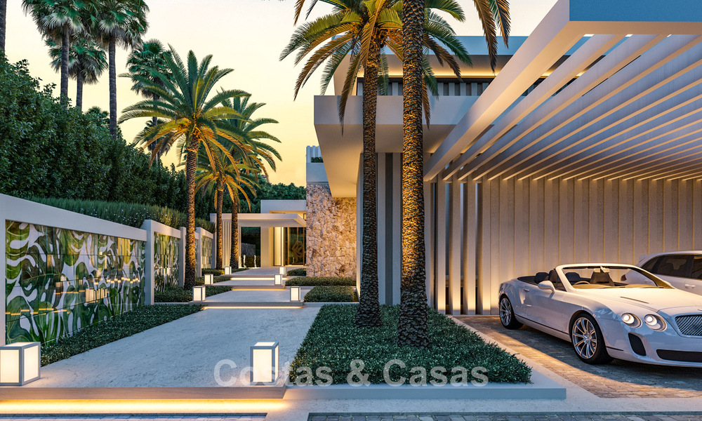 Bouwgrond + innovatief bouwproject te koop in de golfvallei van Nueva Andalucia, Marbella 777427