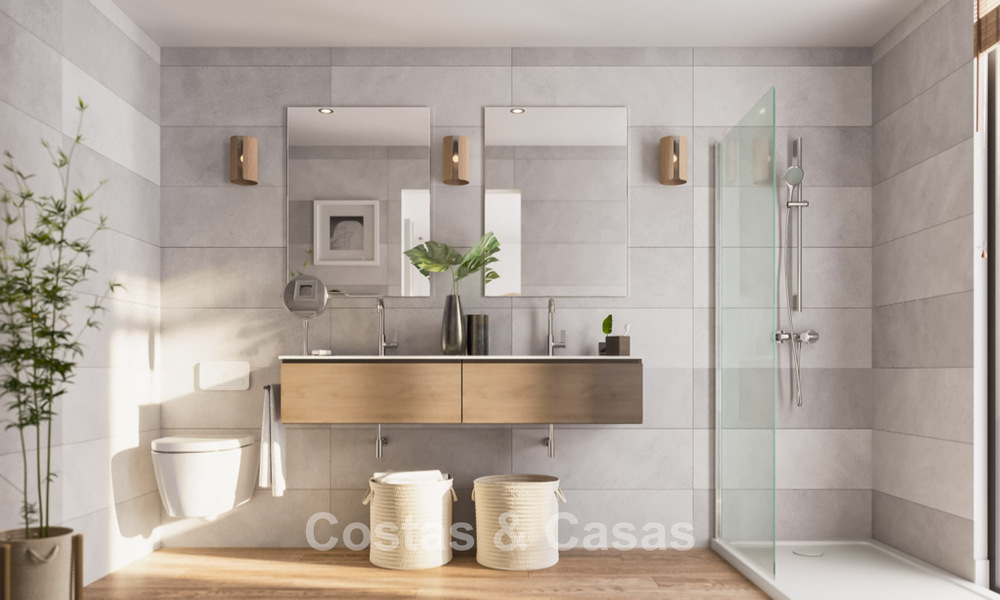 Off-plan luxevilla met modern design te koop in een vijfsterren golfresort in Marbella - Benahavis 777417