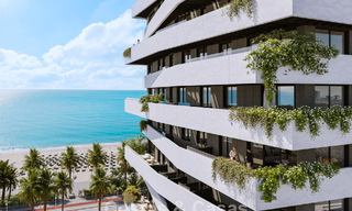 4 luxueuze duplex penthouses met open zeezicht te koop direct aan de strandboulevard van Malaga centrum 777522 