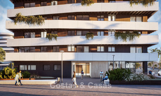 4 luxueuze duplex penthouses met open zeezicht te koop direct aan de strandboulevard van Malaga centrum 777527 