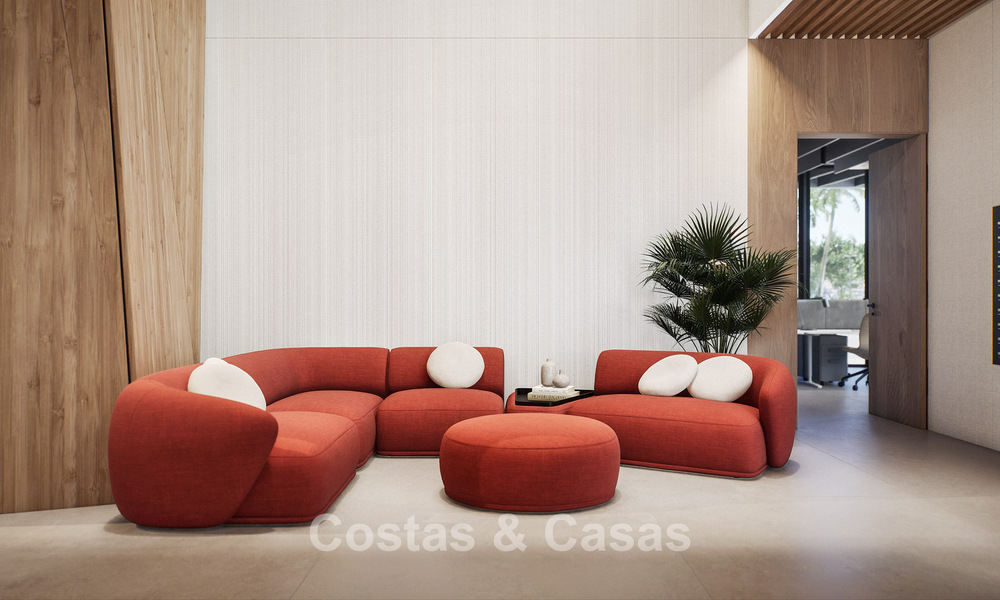 4 luxueuze duplex penthouses met open zeezicht te koop direct aan de strandboulevard van Malaga centrum 777533