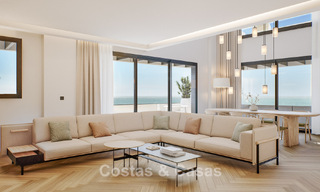 4 luxueuze duplex penthouses met open zeezicht te koop direct aan de strandboulevard van Malaga centrum 777540 