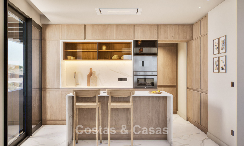 4 luxueuze duplex penthouses met open zeezicht te koop direct aan de strandboulevard van Malaga centrum 777543