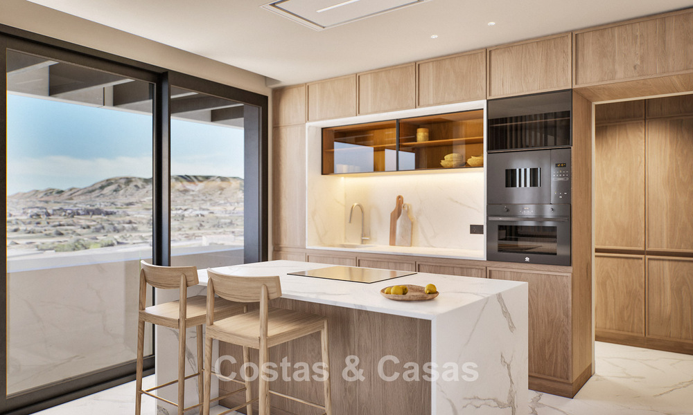 4 luxueuze duplex penthouses met open zeezicht te koop direct aan de strandboulevard van Malaga centrum 777544