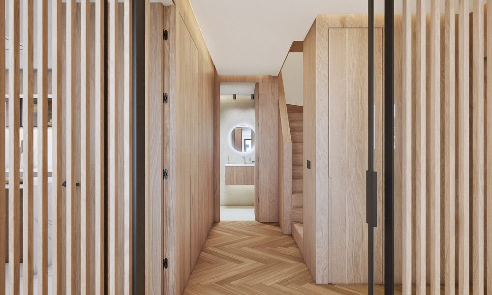 4 luxueuze duplex penthouses met open zeezicht te koop direct aan de strandboulevard van Malaga centrum 777546